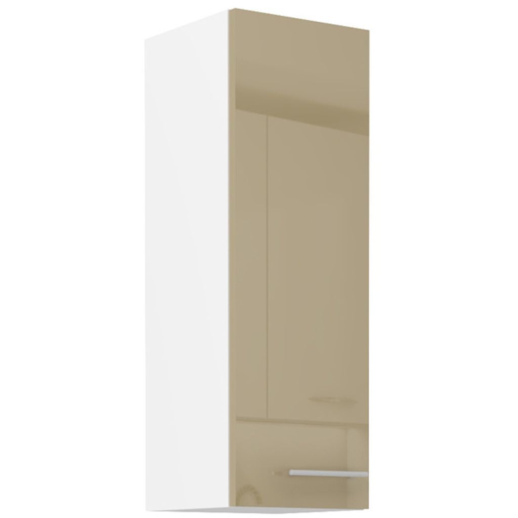 Hängehochschrank LAJLA - Breite 30 cm, Cappuccino/Weiß