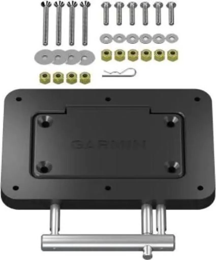 Fixer un sondeur sans jeu avec la plaque Garmin 010-12832-60 noire