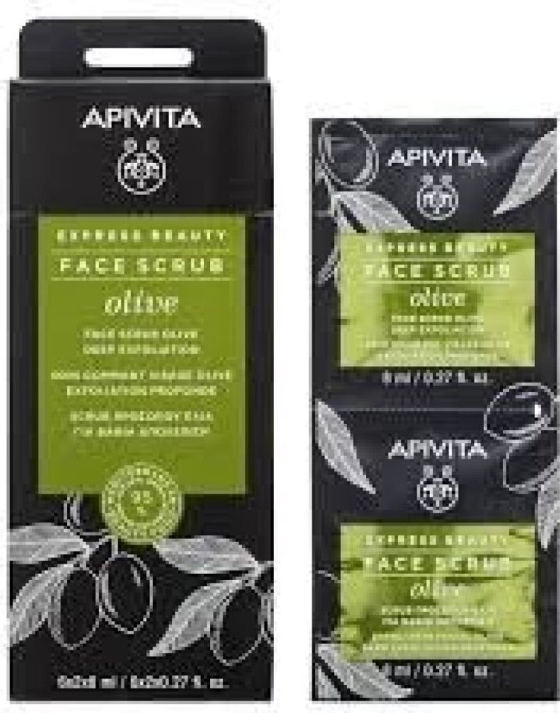 Apivita Peeling Apivita Masks & Scrubs Face Scrub with Olive 16ml