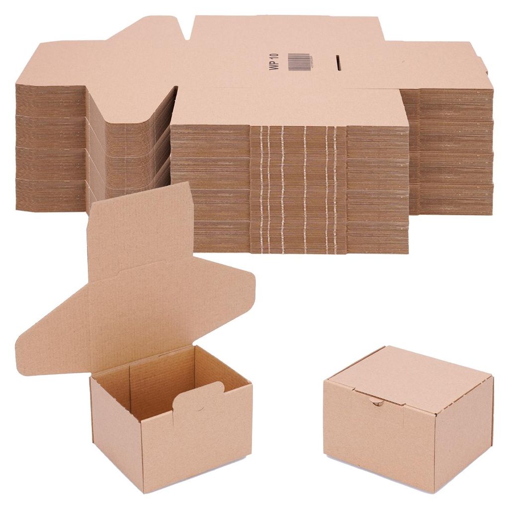 100 Versandkartons - 120 x 100 x 80 mm - kleine Kartons für Produktbild 
