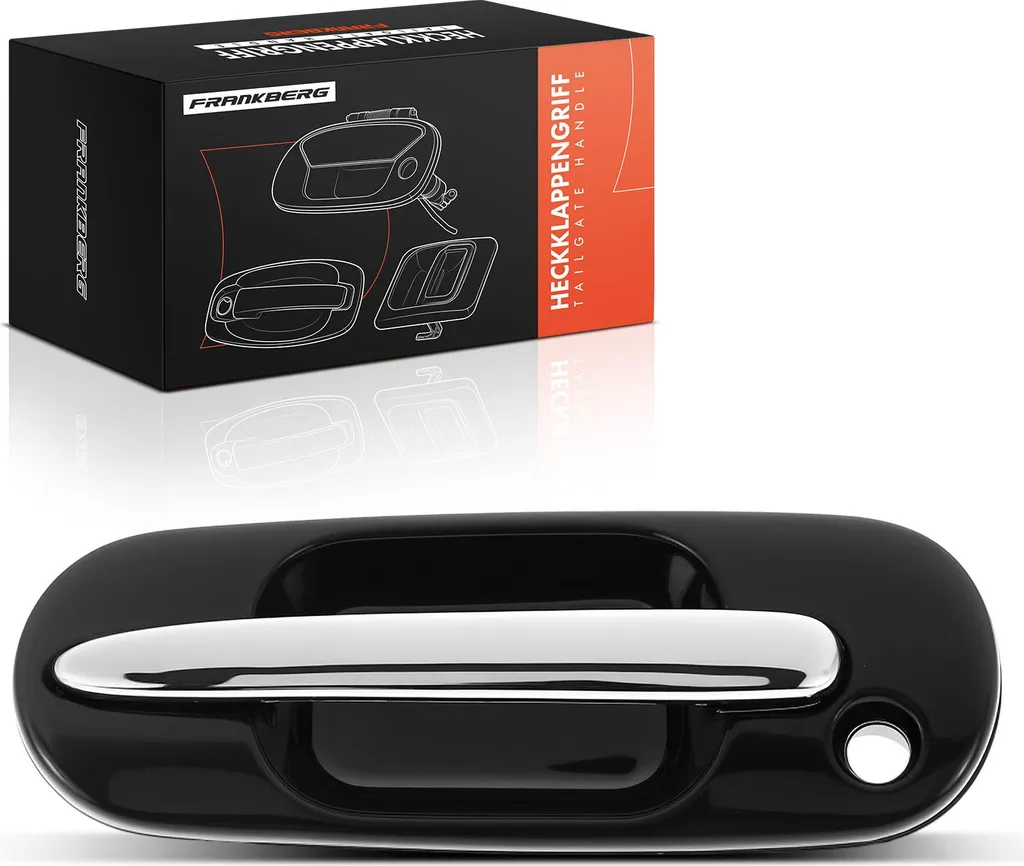 Poignée avant gauche noire pour Honda Civic VI Aerodeck et Fastback