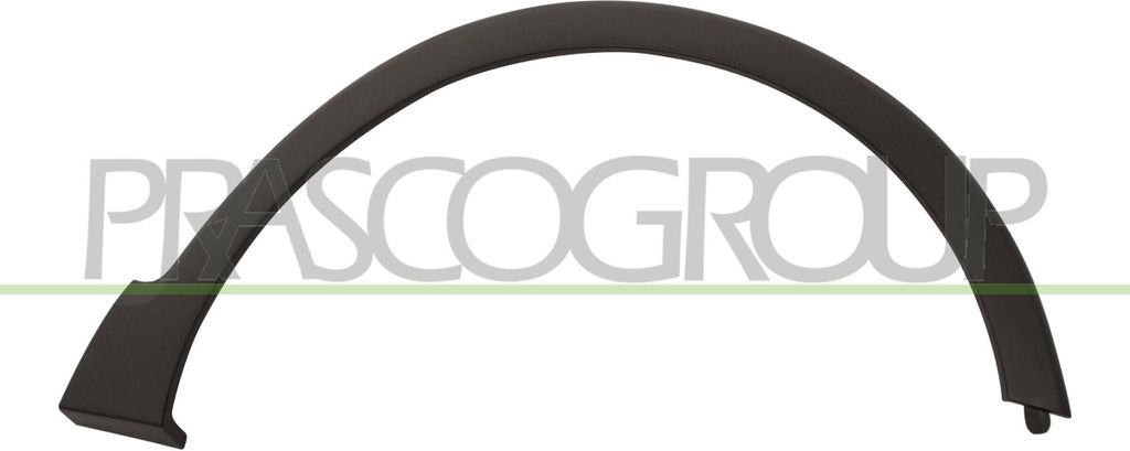 PRASCO Zier- / Schutzleiste Kotflügel Kotflügelschutz Kotflügelverbreiterung RN7001581 für RENAULT Captur (J5, H5)