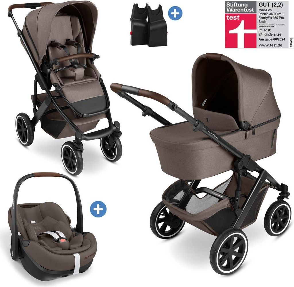 ABC Design 3in1 Kombi-Kinderwagen-Set Salsa 5 Air All Produktbild 