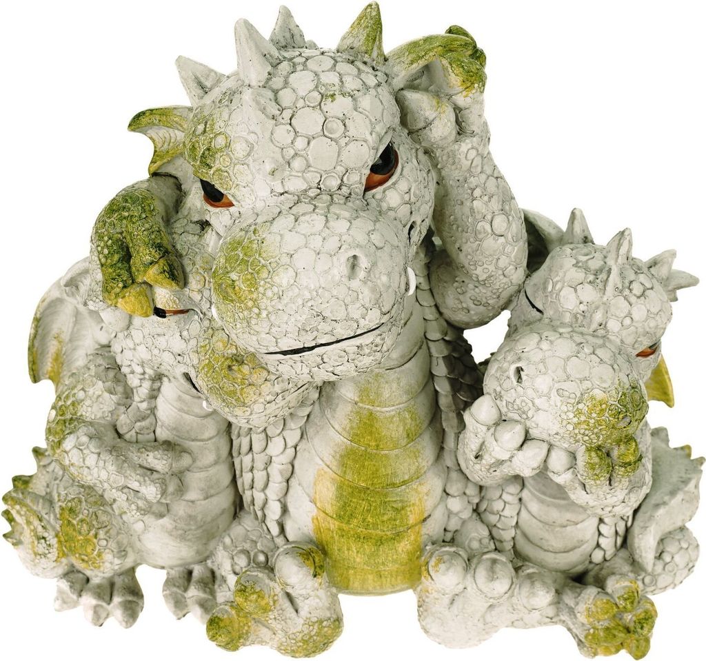 Gartendrache Magical Garden Trio weiß von Nichts Nichts hören/sehen/Sagen Figur