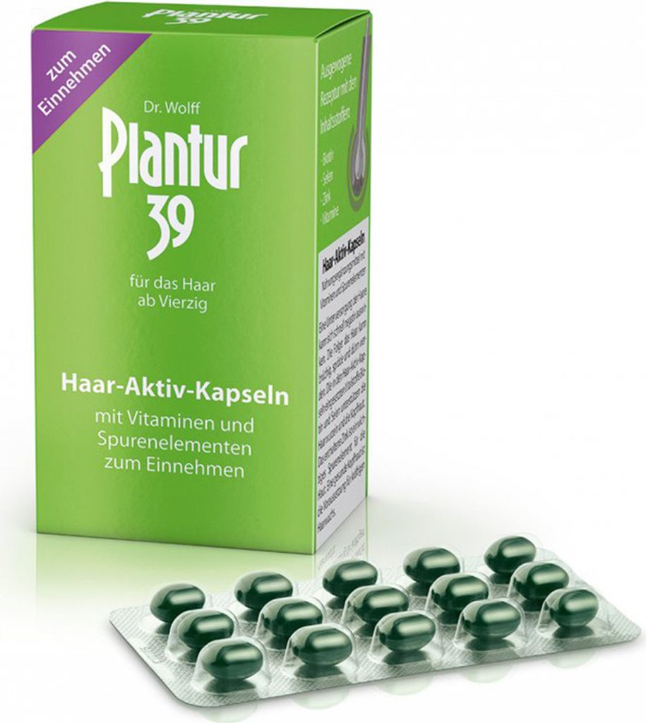 Plantur 39 Haar-Aktiv Kapseln, 60 St. Kapseln