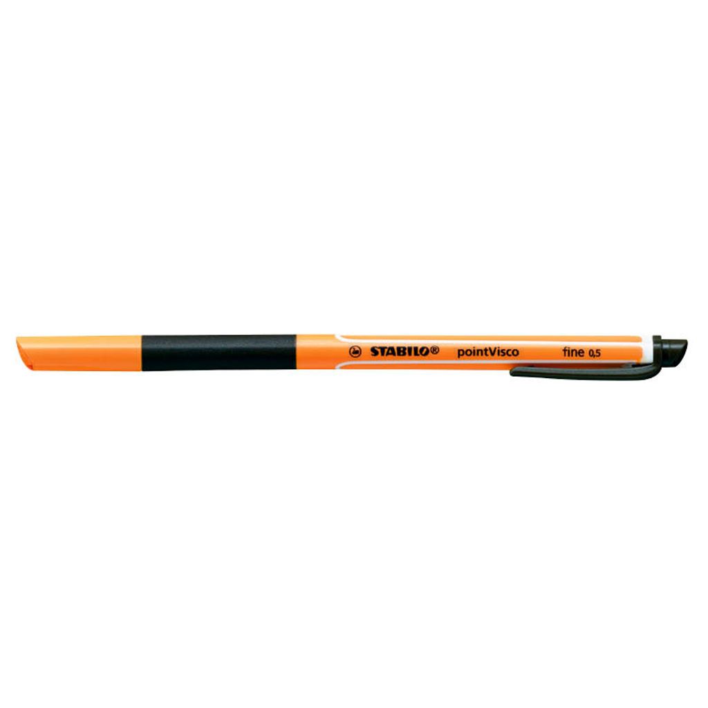 STABILO 10 pointVisco Gelschreiber schwarz 0.5 mm Obrázok produktu 