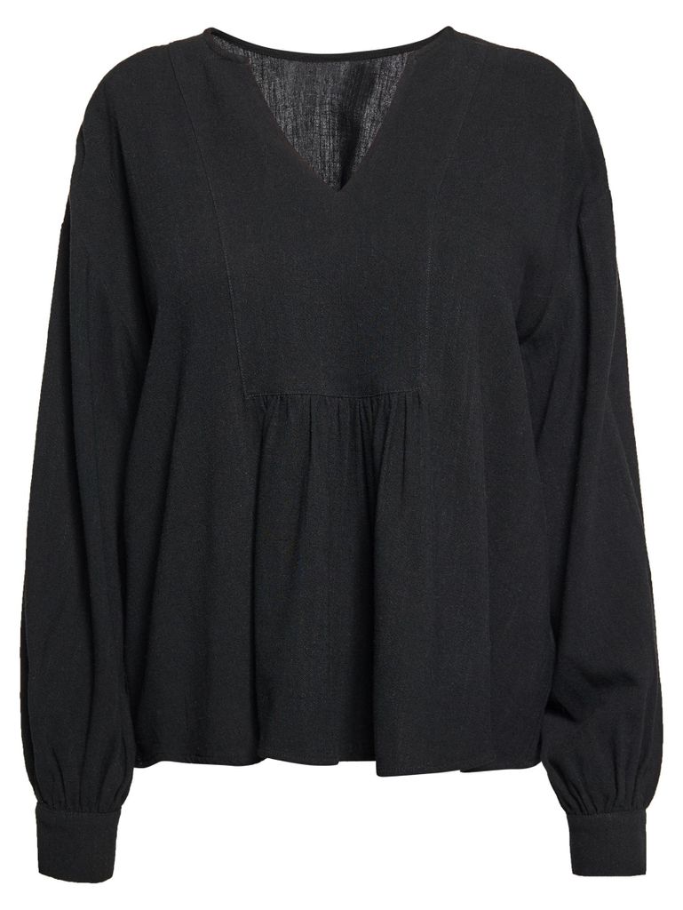 EVERA Damen Bluse - Schwarz, L