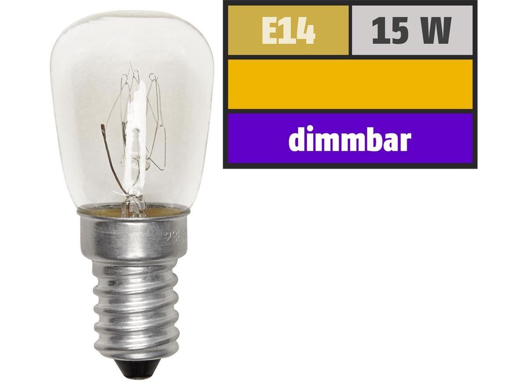 Kühlschrank-Leuchtmittel McShine, E14, 230V