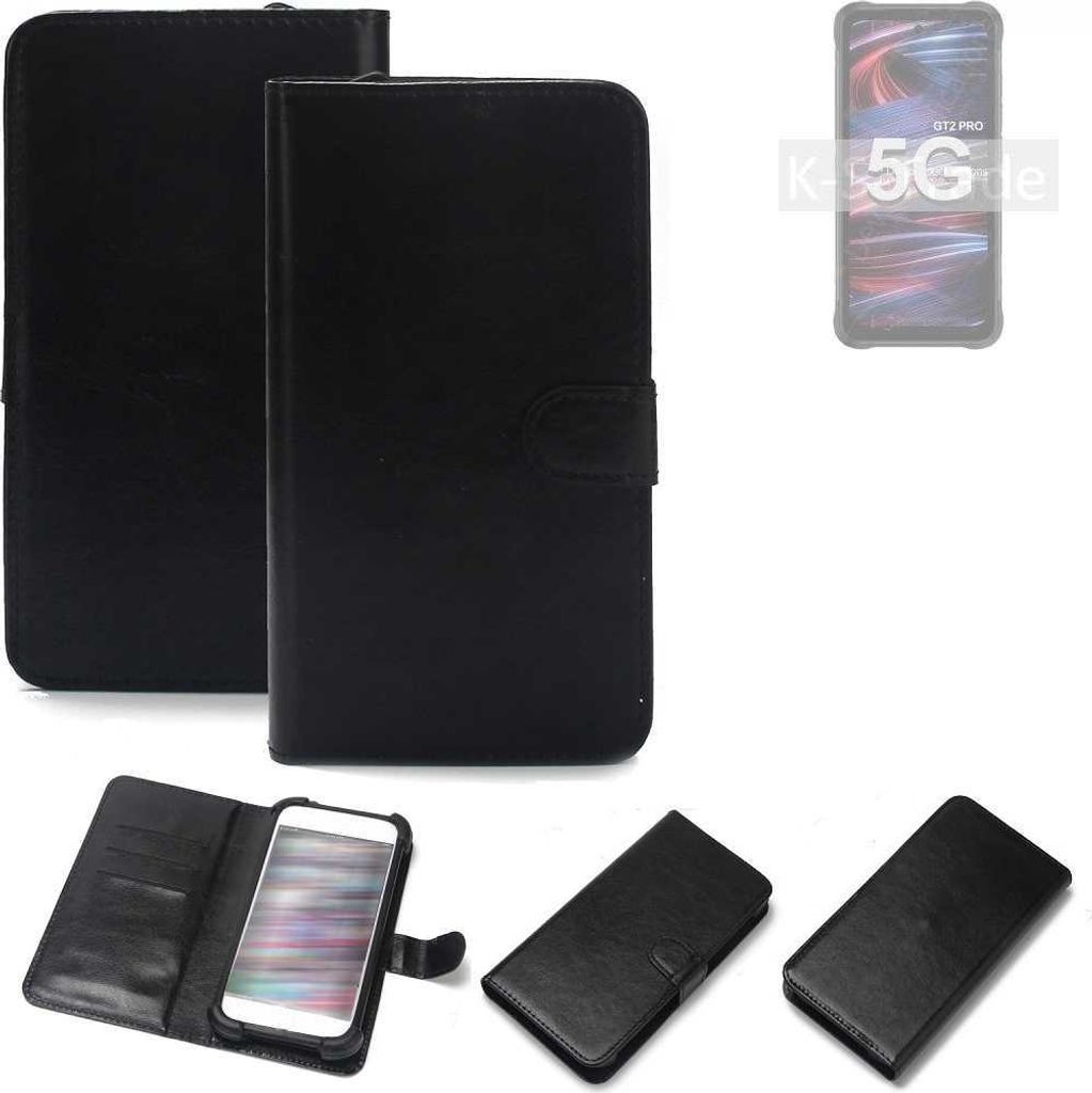 K-S-Trade Handyhülle Schutzhülle kompatibel mit UMIDIGI Bison GT2 Pro 5G Handy Schutz Hülle Handyhülle Bumper schwarz 1x