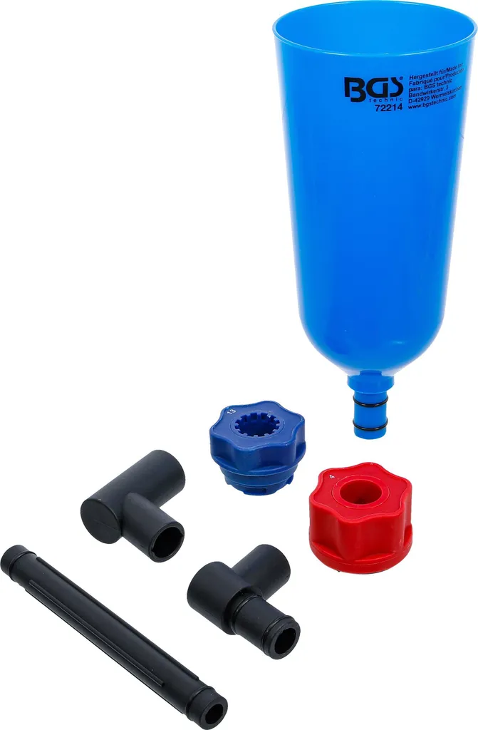 Set di imbuti per il riempimento dell'olio | versione in plastica | per VAG