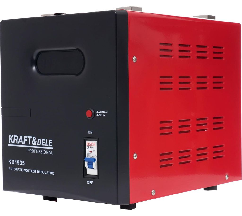 Regolatore di tensione Kraft&Dele AVR 5000VA/230V KD1935 Immagine del prodotto 