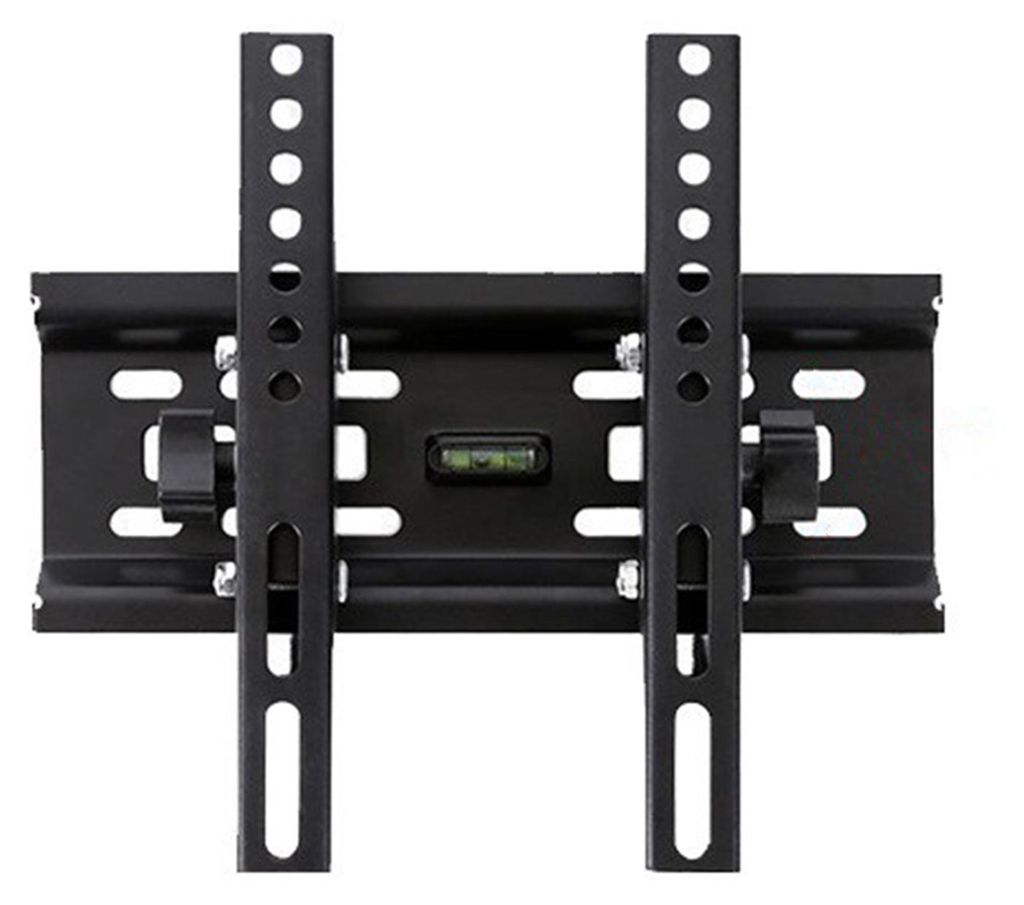 TV-Wandhalterung für 14-75 Zoll Fernseher, robuste Ausführung aus kaltgewalztem Stahl, universell verstellbar, für Flachbildfernseher, Monitor, ...
