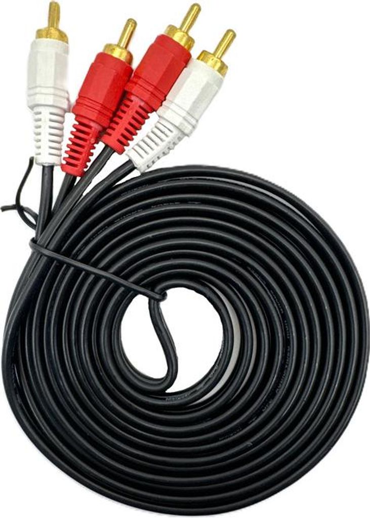 1,5 Meter Audio Kabel RCA Cinch Kabel Stereo für HiFi-Anlage