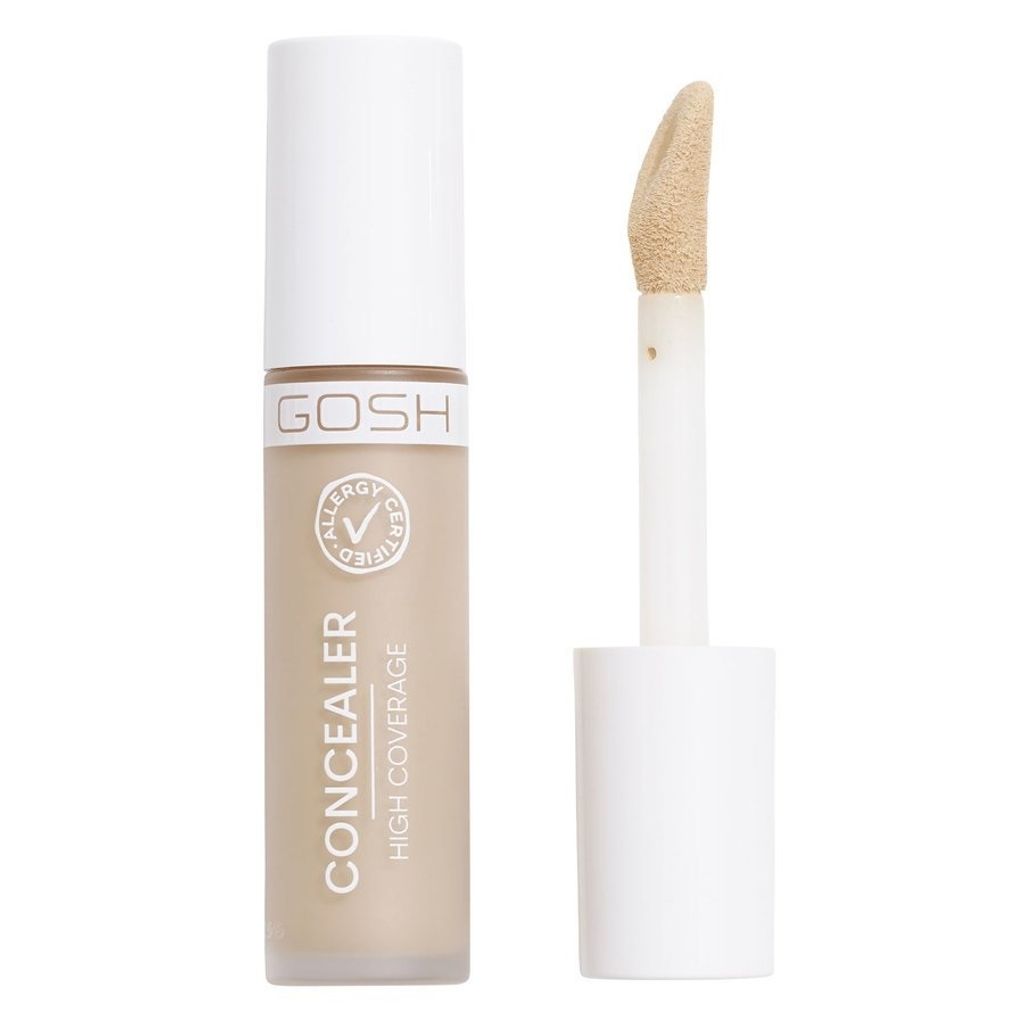 Gosh Concealer High Coverage Mocno kryjący korektor z aplikatorem 003 Sand, 6ml