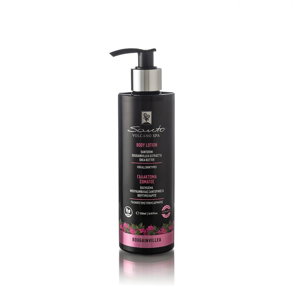 Santo Volcano Bougainvillea Körperlotion 250 ml – Hyaluron Produktbild 