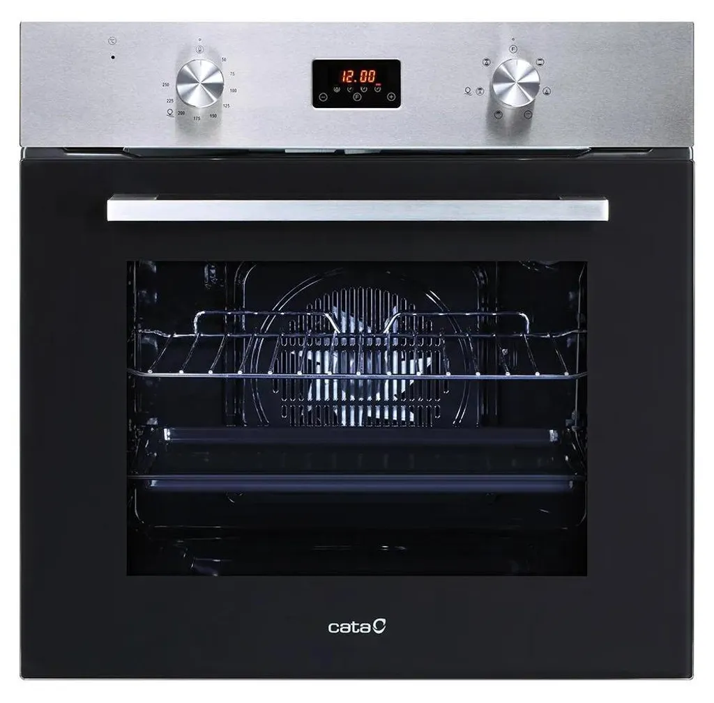 Cuisinière Cata MD6106X 60 L Idéale pour Cuisine Familiale Inox et Noir