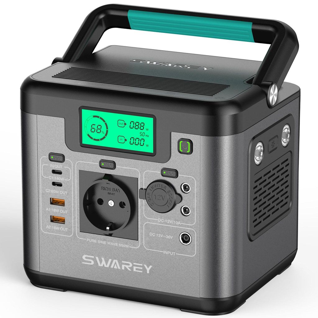 SWAREY 550W(1100W di picco) Stazione di alimentazione Immagine del prodotto 