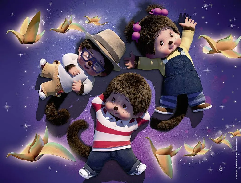 Puzzle Monchichi Nathan 30 pièces - Activité calme pour enfant de 4 ans