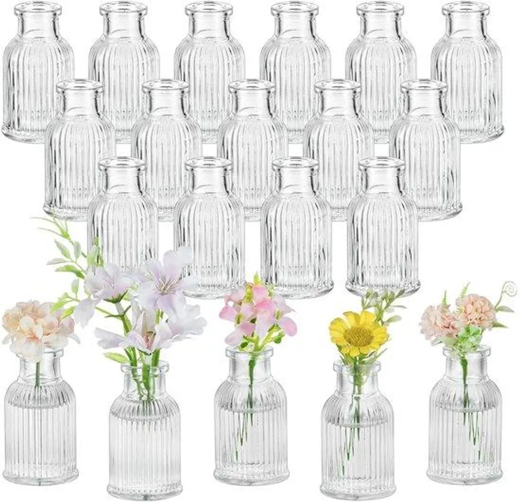 Vase rustique en métal style pichet pour déco shabby chic de mariage