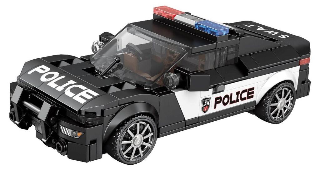 Reobrix 662 Polizei Auto Klemmbaustein Set 372 Teile ab 14 Produktbild 
