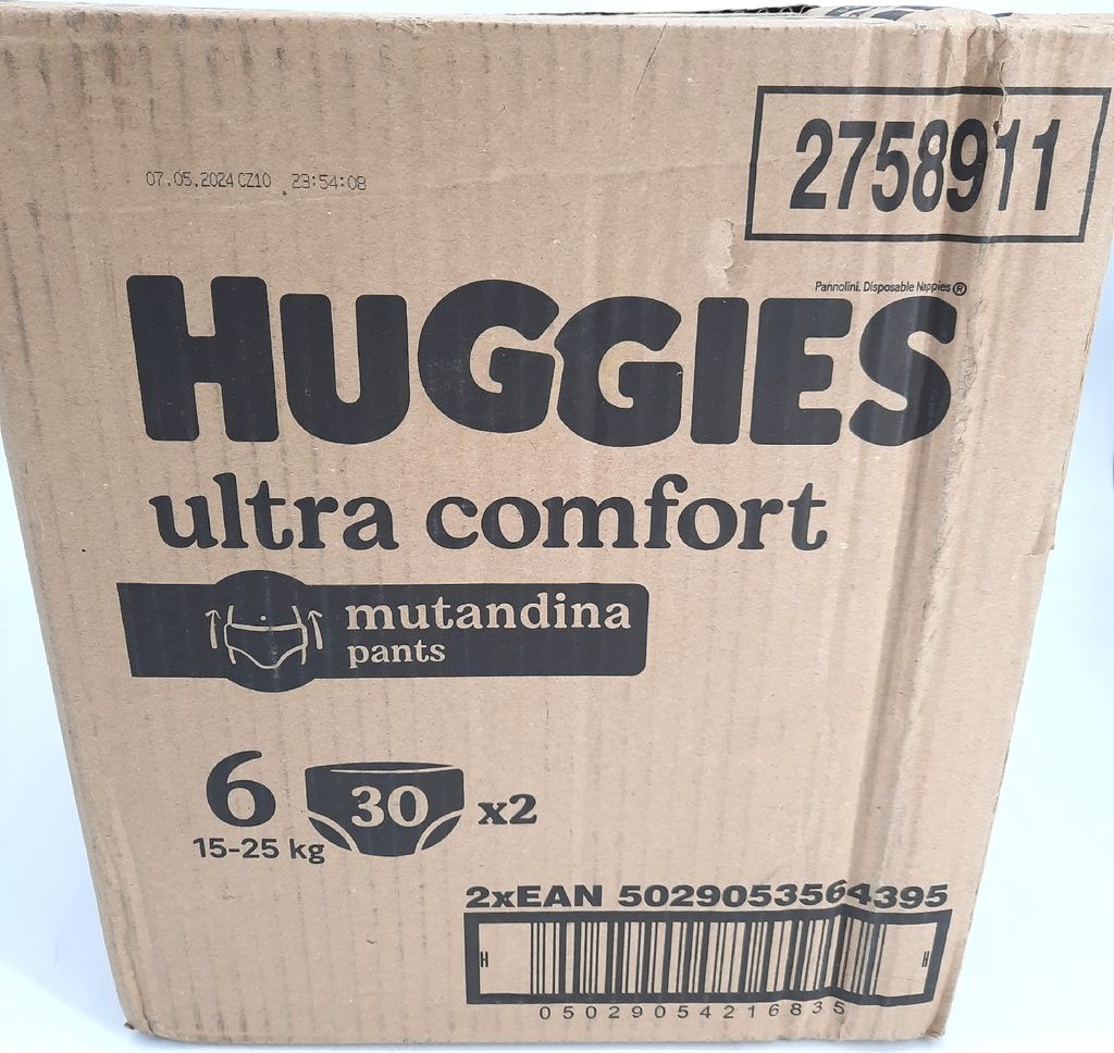 Huggies Ultra Comfort-Windelhöschen Größe 6 (15-25 kg) Produktbild 
