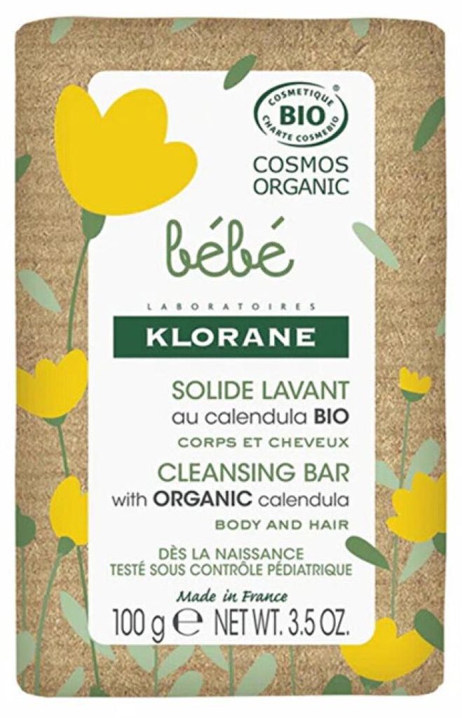 Klorane Bébé Bio Seife Bar Fest 100g