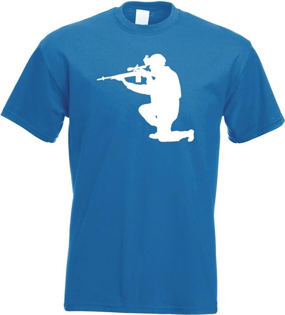 Kiwistar - T-Shirt - royal - Armee - Motiv 2 - Special Forces Herren Funshirt Bedruckt Design Sprüche Spruch Motive - mit Motiv Bedruckt - Funshir...