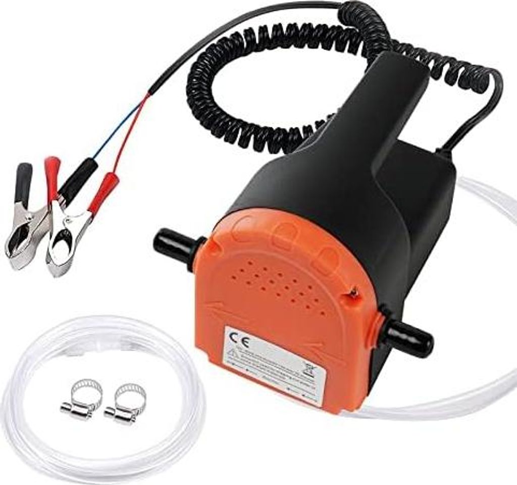 flintronic Ölabsaugpumpe, 12V 80W Absaugpumpe, Ölpumpenextraktor, Dieselpumpe Kraftstoffpumpen, Ölabsaugpumpe Elektrisch, Diesel Absaugpumpe, Ö...
