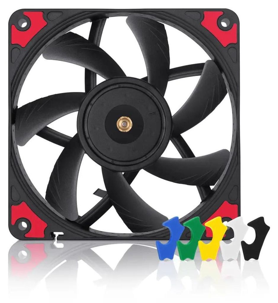Noctua NF-A12x15 PWM chromax.black.swap Lüfter - 120mm - Produktbild 