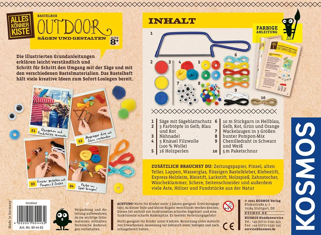 KOSMOS Outdoor Sciage et Création - Boîte d'Expérimentation Enfant - 2