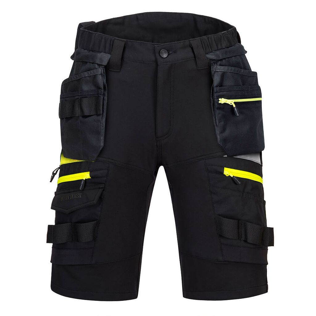 Portwest DX444 DX4 Shorts Mit Holstertaschen Black Gr. 33