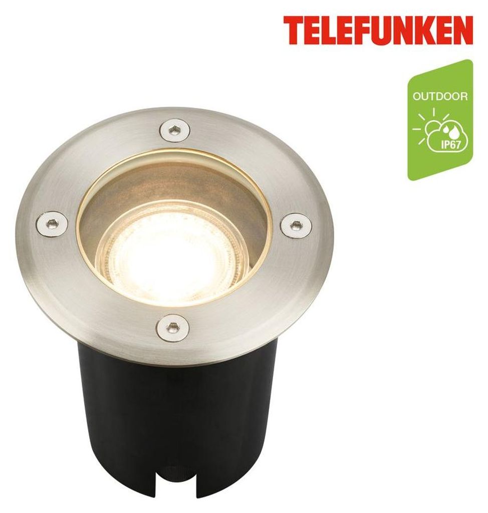 LED Bodenleuchte Bodenstrahler Bodeneinbaustrahler  Produktbild 