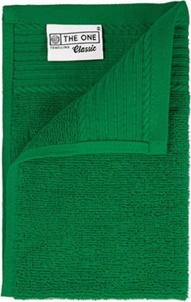 The One Towelling T1-30 | Classic Guest Towel - Gästehandtuch - 30 x 50 cm - Farbe: Green - Größe: 30 x 50 cm