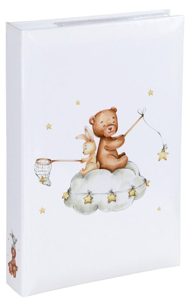 My Friends Memo Einsteckalbum 300 Fotos in 10x15 cm Baby Kinder - Farbe: Bear & Hase