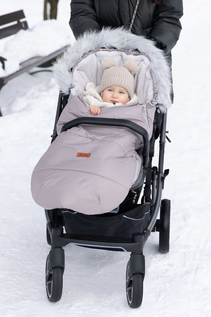 SENSILLO - Fußsack Kinderwagen Winter - Außenstoff Produktbild 11