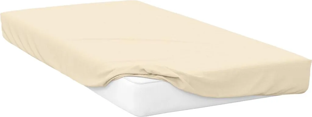 Offerta Lenzuolo Belledorm Jersey Cotone BM151 Avorio Superking