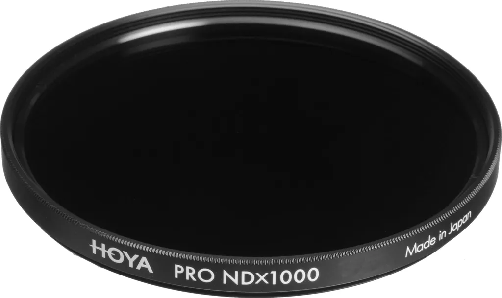Filtre ND1000 55mm Hoya pour effet de filé d'eau en pose longue
