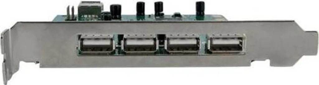 Carte PCI USB 2.0 StarTech - 7 Ports Internes et Externes Haut Débit