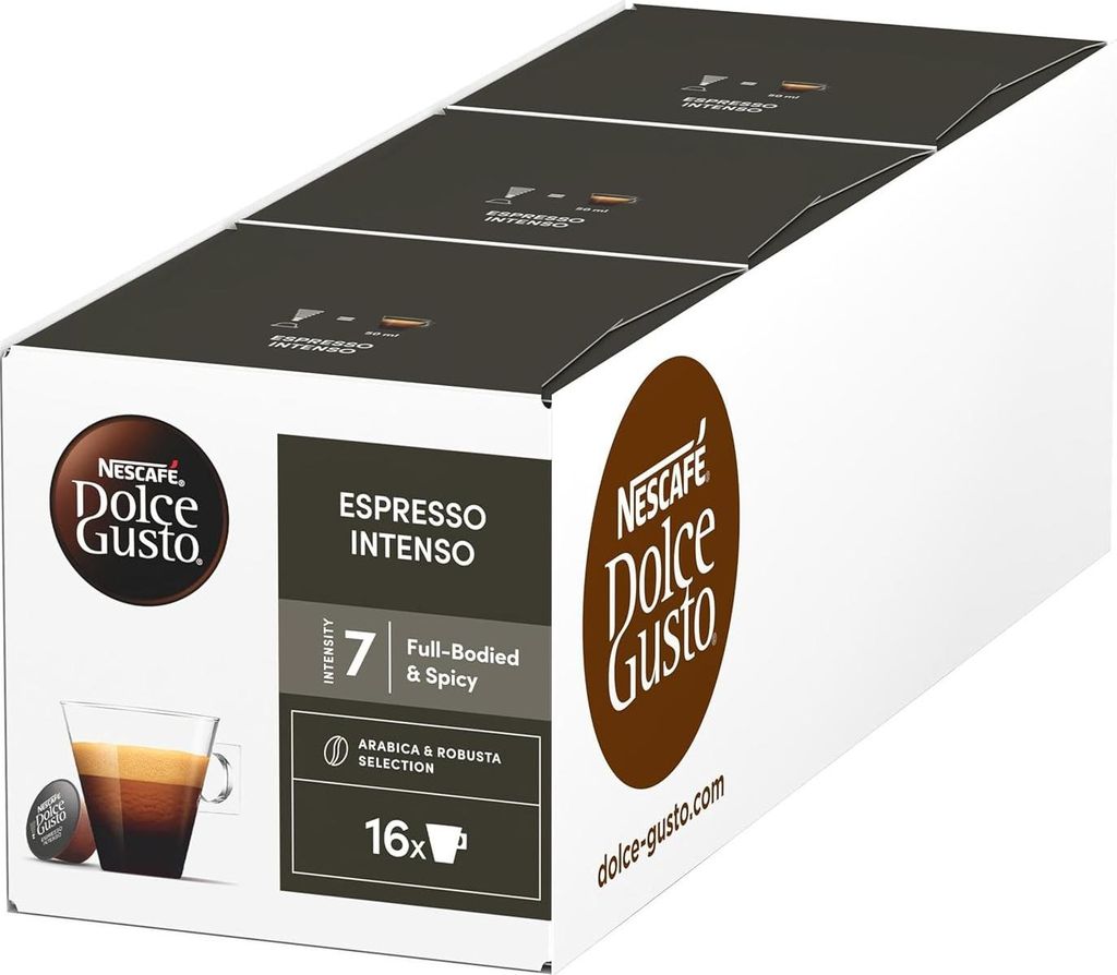 Nescafé Dolce Gusto Espresso Intenso,Stark, Kaffee, Produktbild 