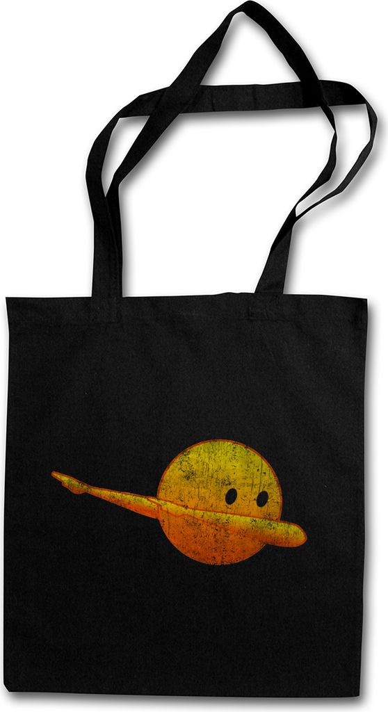 Urban Backwoods Dab Smile, Stofftasche, Farbe: Schwarz