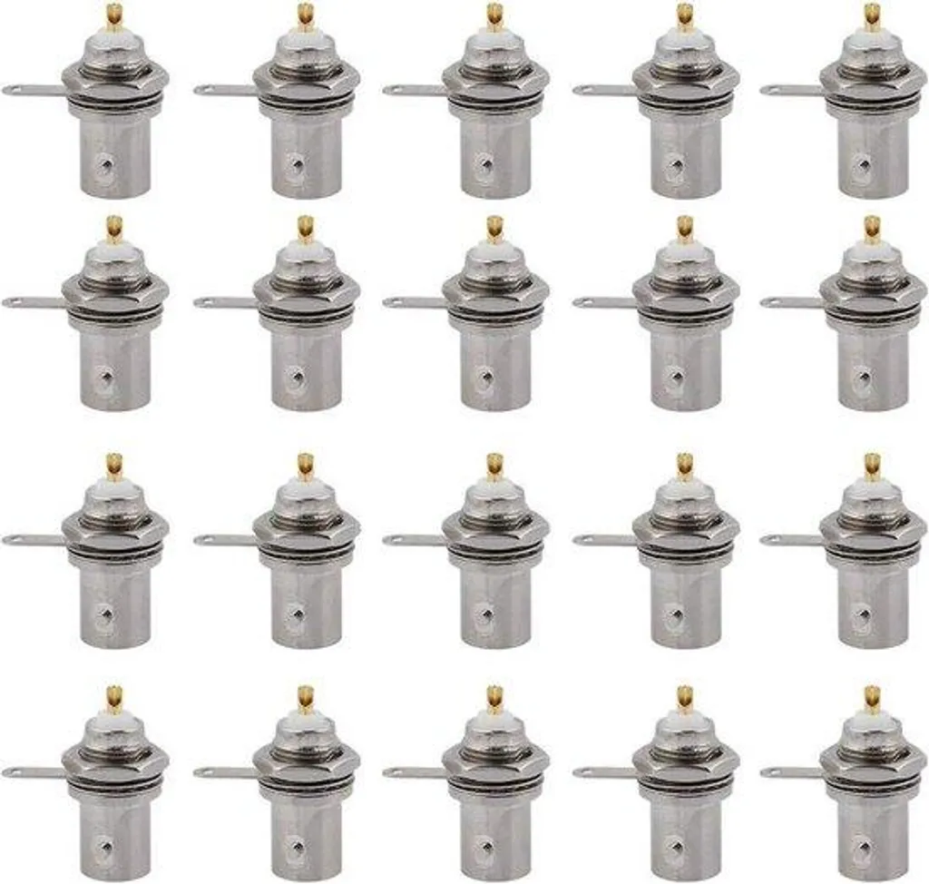 20 Boîtiers de Raccordement BNC 10-04 Pouces pour Vidéosurveillance
