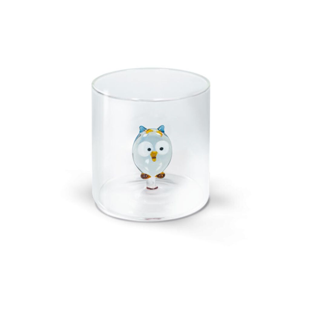 WD LIFESTYLE Bicchiere in vetro Gufo Immagine del prodotto 