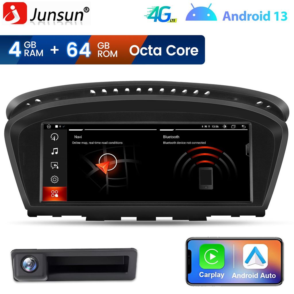 Autoradio Android da 8,8" con CarPlay per BMW E60, E61, Immagine del prodotto 
