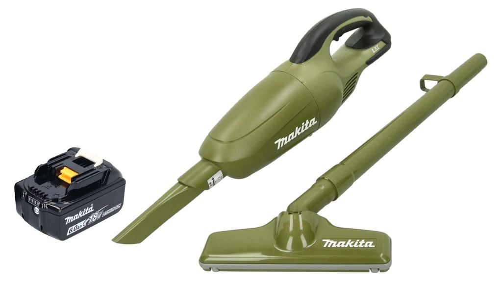 Makita DCL 180 GO Akku Staubsauger 18 V 0,65 l Olive Produktbild 
