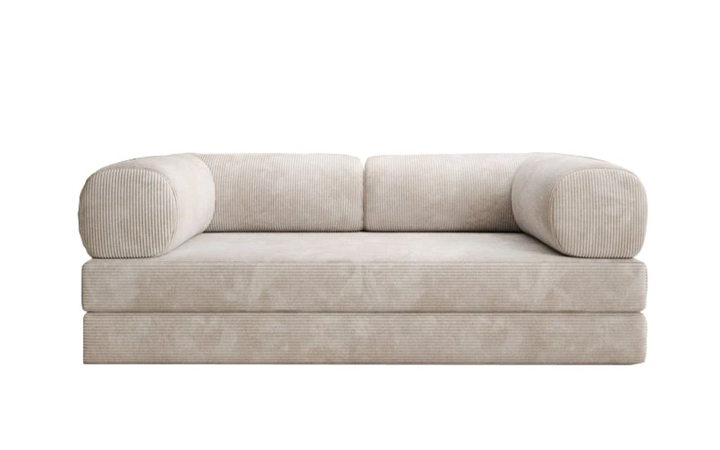 3-Sitzer Oscar Sofa mit Bettfunktion Beige