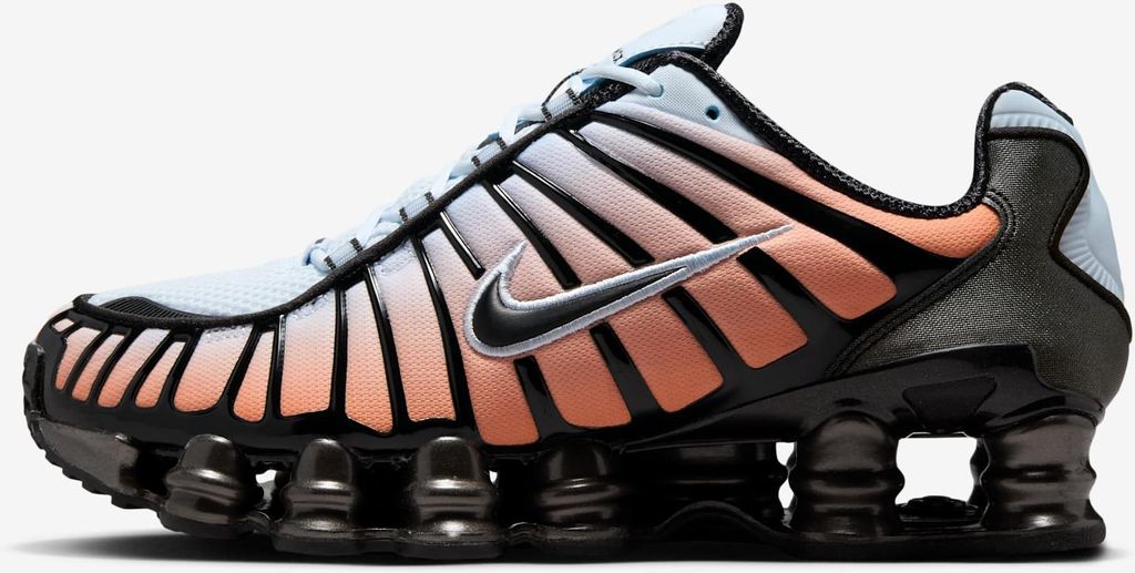 Nike Shox TL "Blue Tint Orange" Bunt, Größe: 38.5