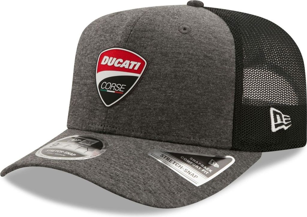 New Era Urban Snapback Cap im Ducati Style mit Jersey-Mix Produktbild 