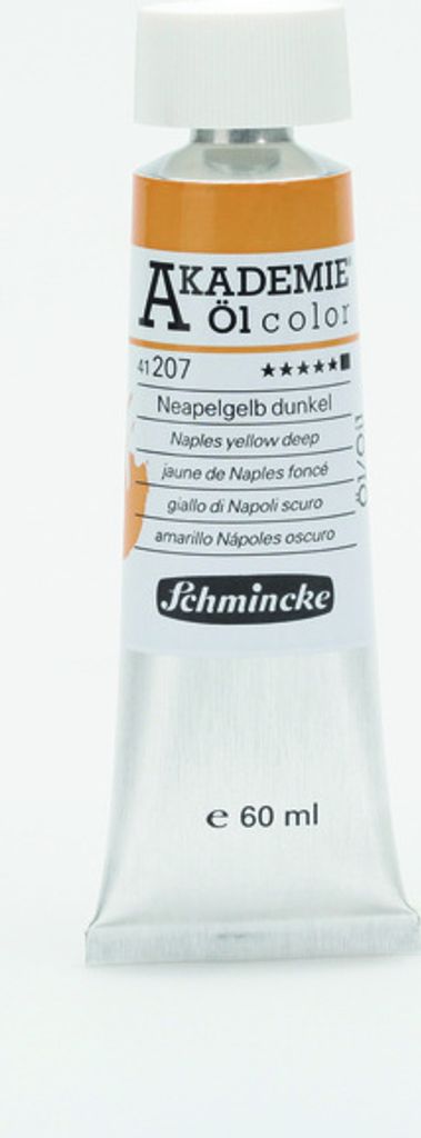 Schmincke 60ml AKADEMIE Öl color Neapelgelb dunkel Öl 41 Produktbild 