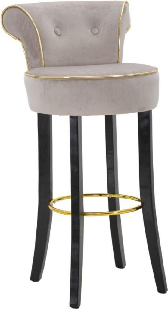 A studio shot of a bar stool.