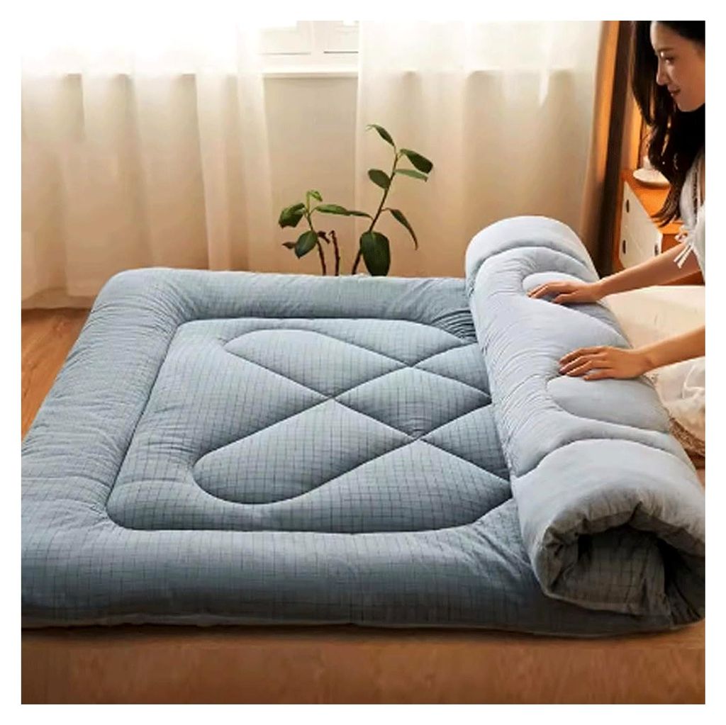 Faltbare Tatami-Matte – Tragbare Futon-Matratze für Doppelschlafen, weiches Kissen für Camping und Picknick im japanischen Stil